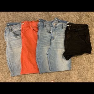 Size 16 Jeans Lot: American Eagle, Old Navy